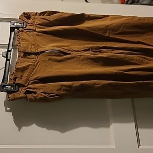 Kendall and Kylie Crop Pants Brown Size L